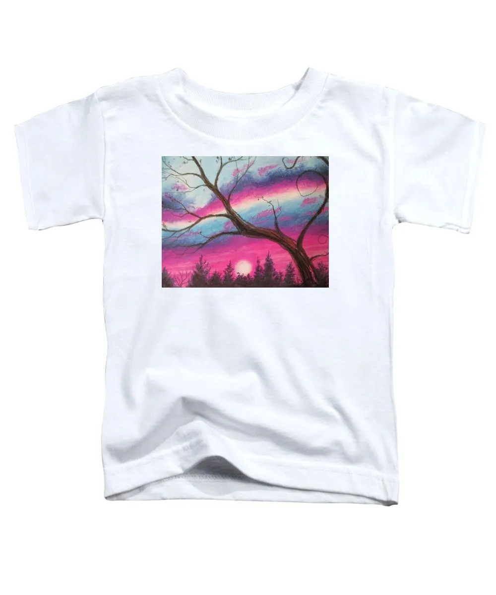 Sunsetting Tree - Toddler T-Shirt