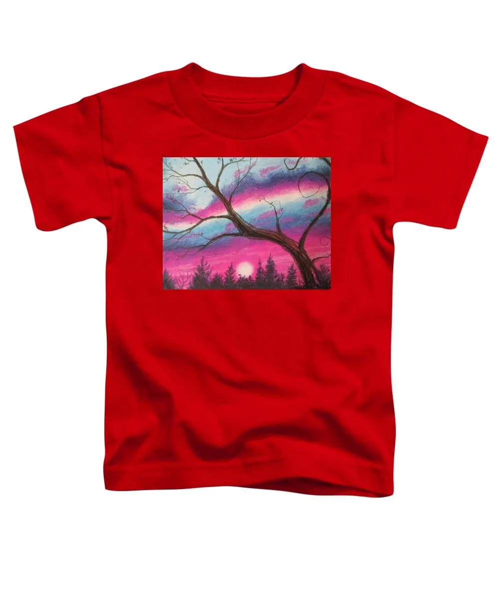 Sunsetting Tree - Toddler T-Shirt