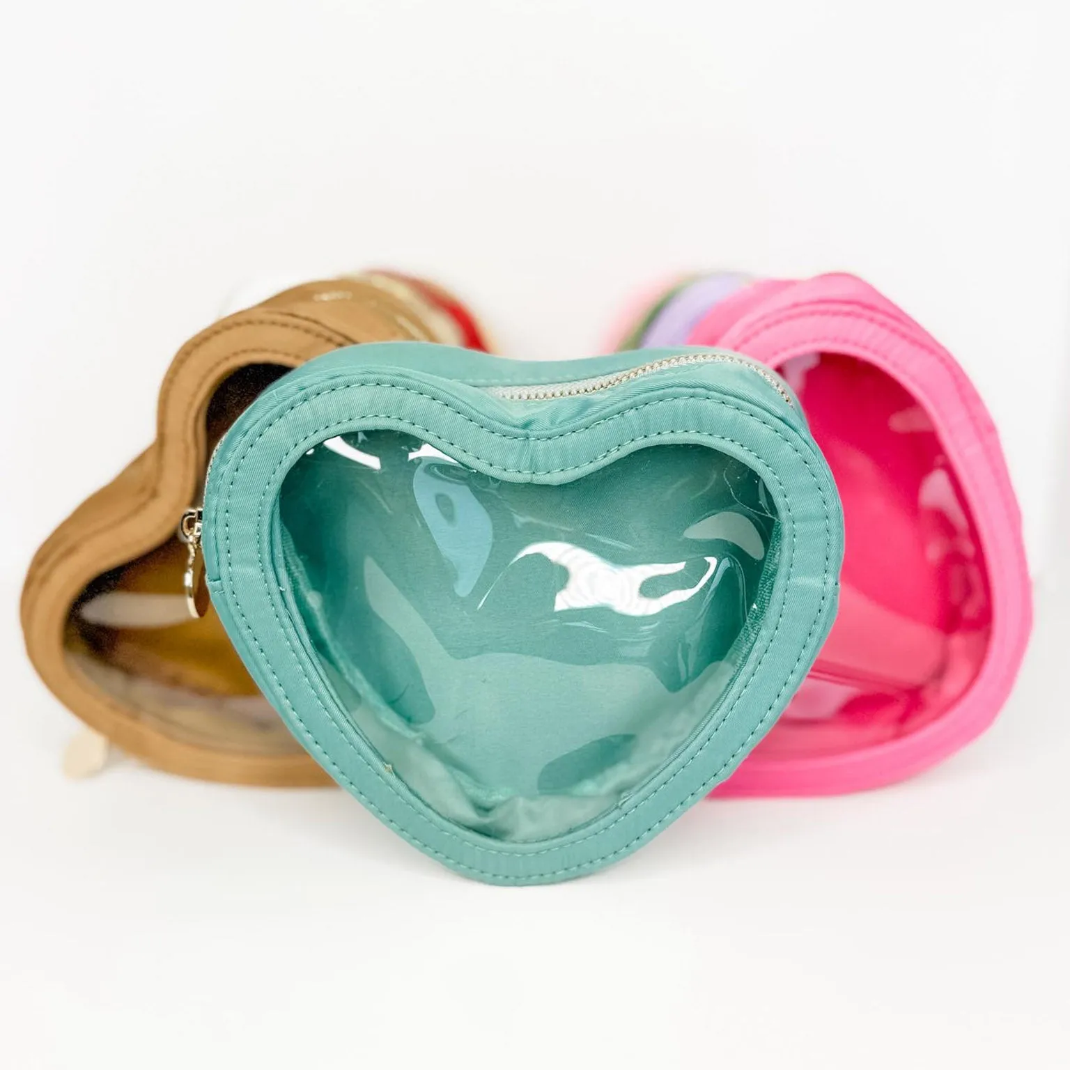 Turquoise Heart Bags