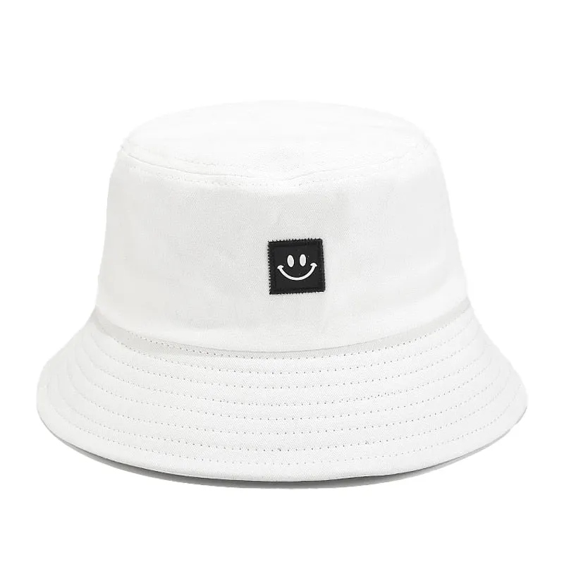 Unisex Hat Double Sided  Fisherman Reversible Bucket Hats