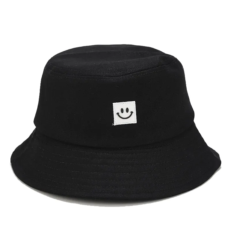 Unisex Hat Double Sided  Fisherman Reversible Bucket Hats