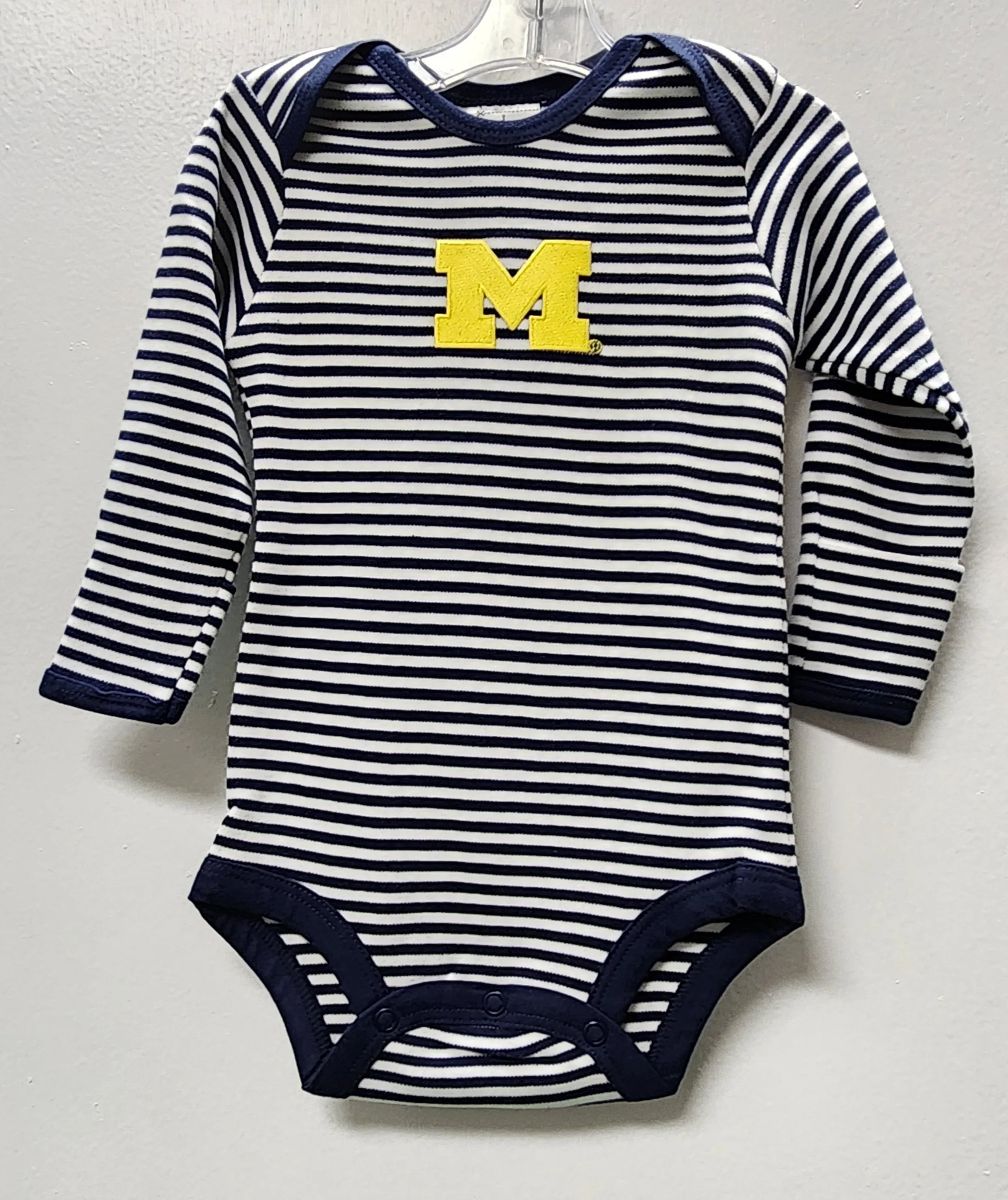 Unisex L/S University of Michigan Bodysuit