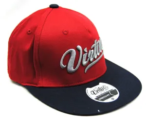 Virtue Stretch Fit Hat Red/Blue - L/XL