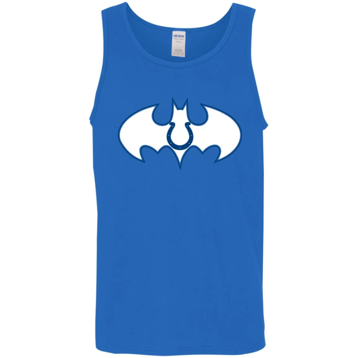 We Are The Indianapolis Colts Batman Nfl Mashup Men Cotton Tank