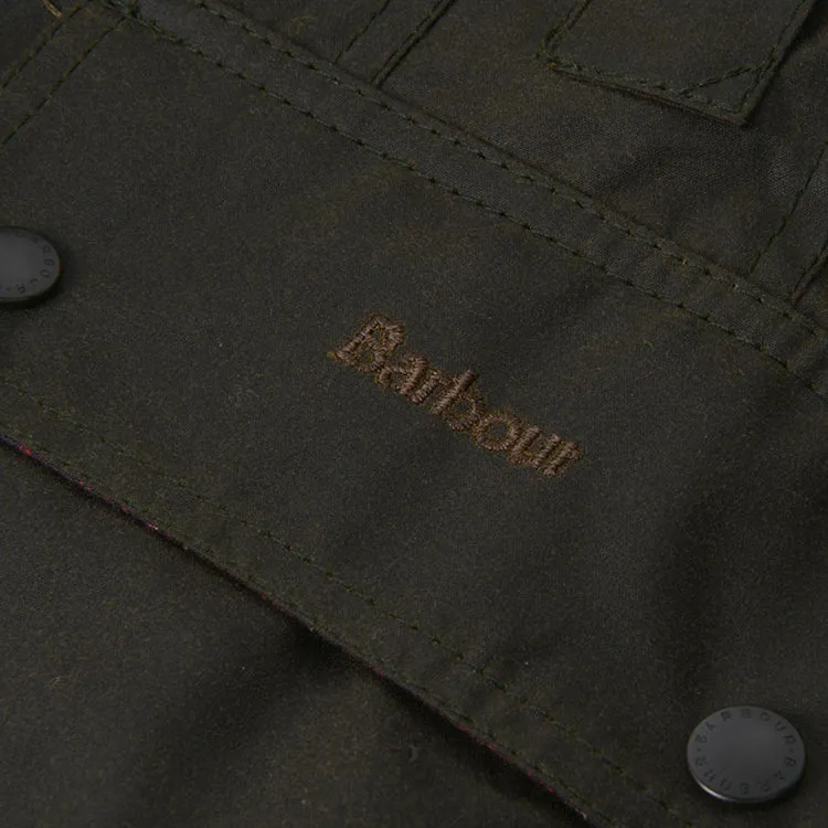 Women Classic Beadnell Wax Jacket_OLIVE