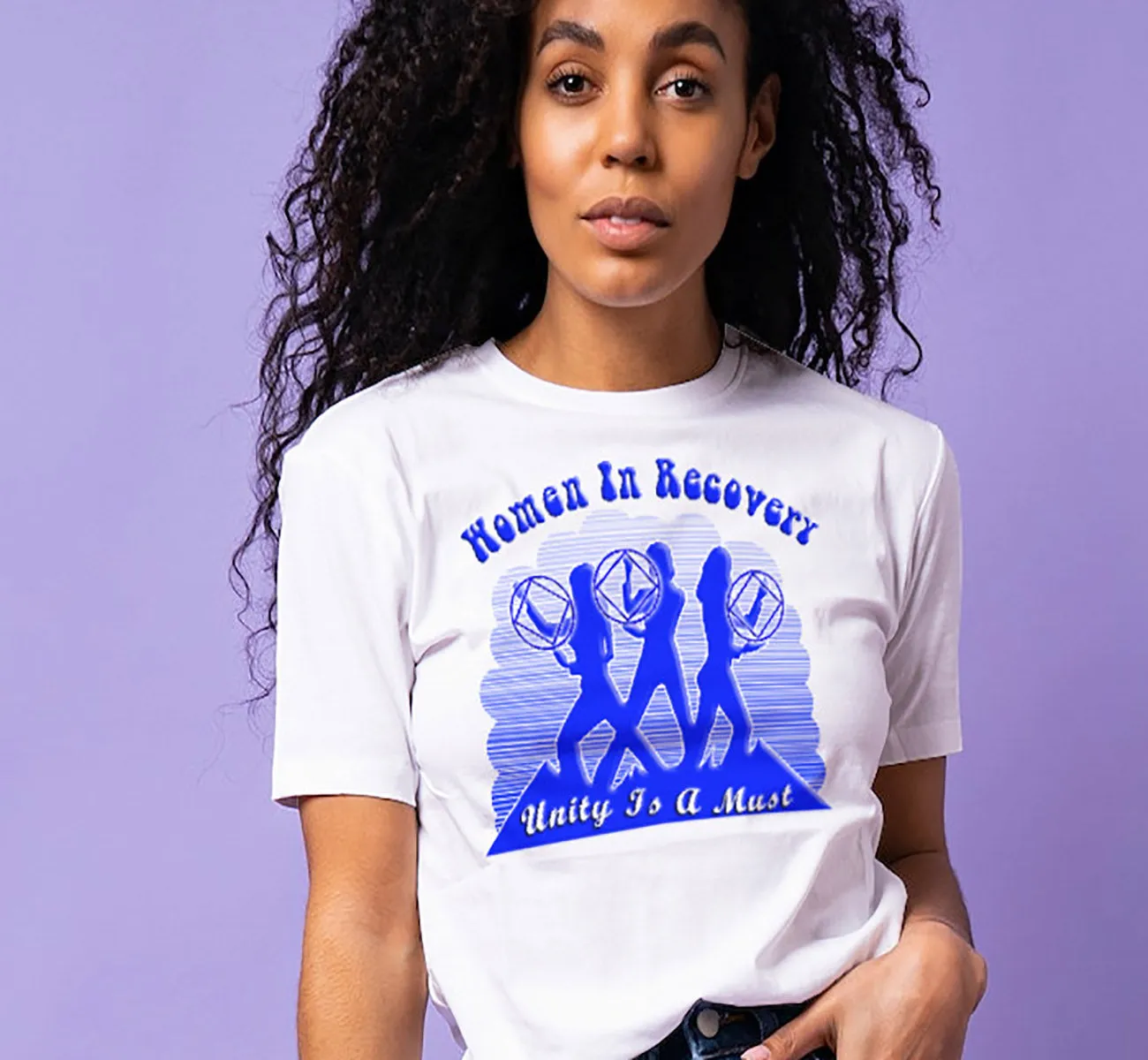 Women In Recovery Women's DTG Tee