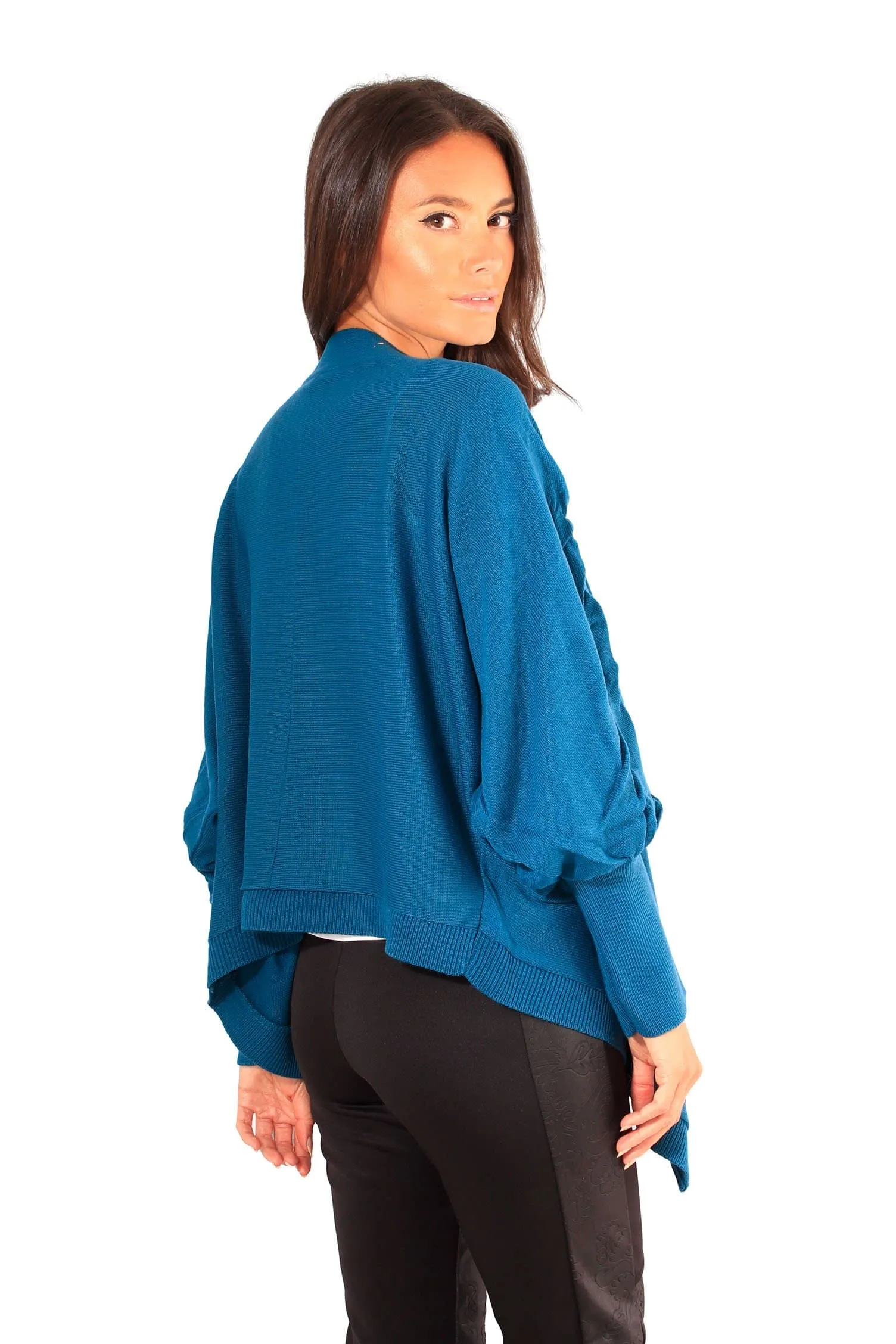 Women Knitted Batwing Cardigan