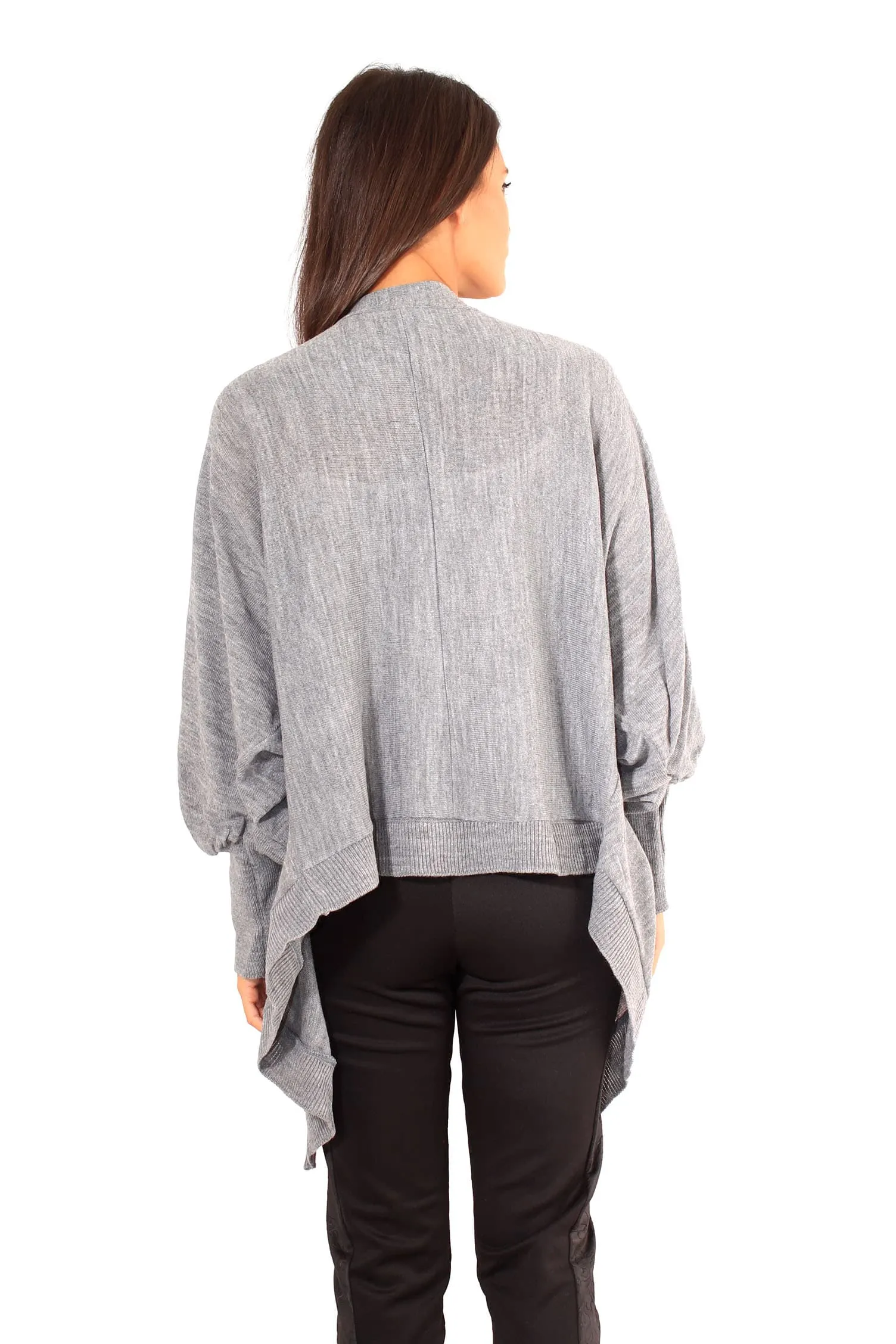 Women Knitted Batwing Cardigan