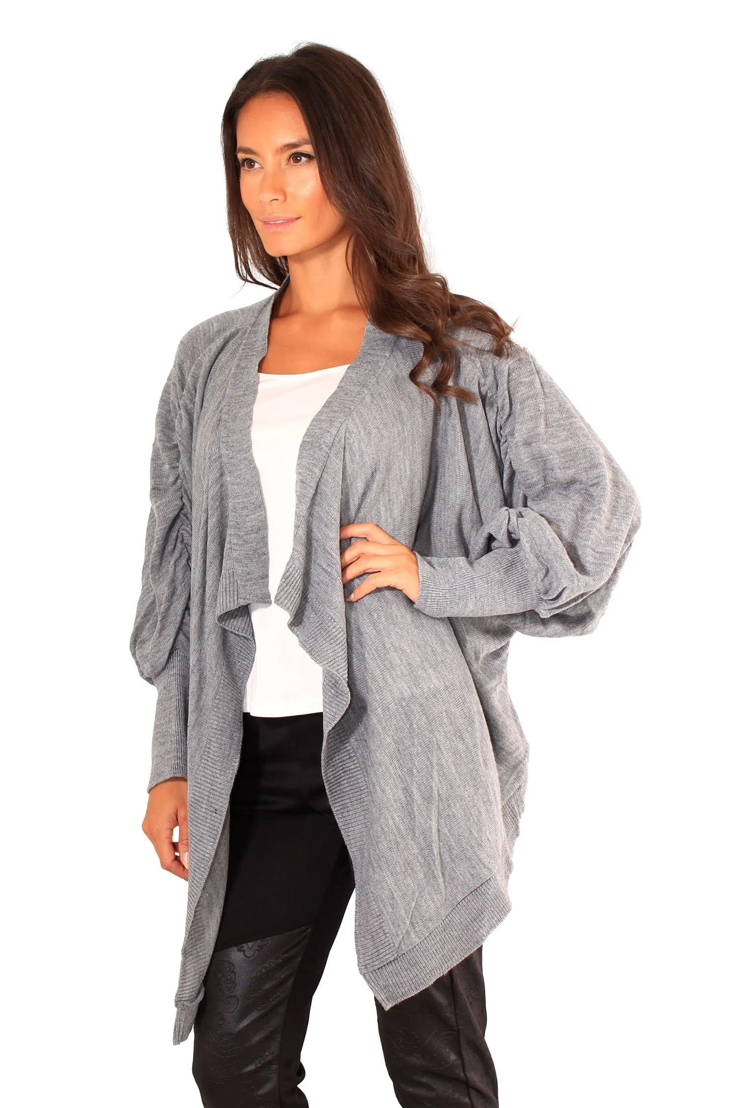 Women Knitted Batwing Cardigan