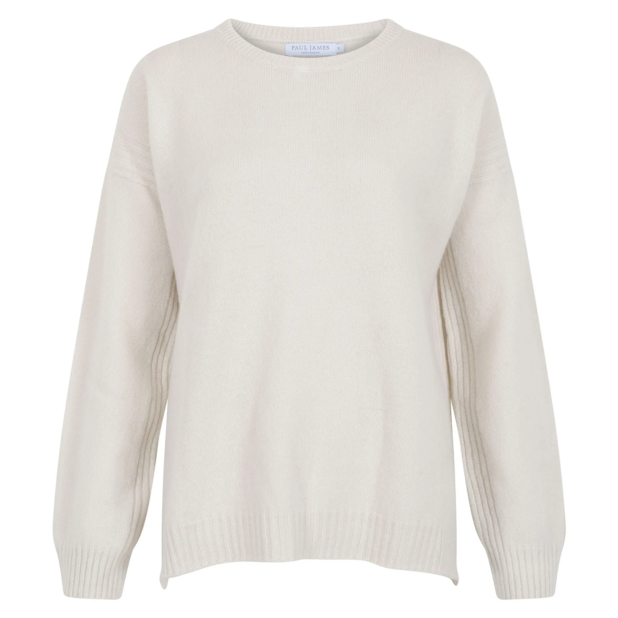 Womens Lambswool Drop Shoulder Jumper